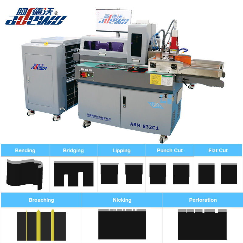 832C1 Auto Steel Rule Bender για κατασκευή χαρτοκιβωτίων και έγχρωμων κουτιών