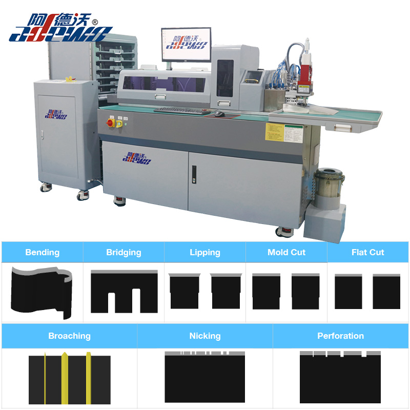 Μηχάνημα Auto Bender Die Multi-Function Steel Rule ABM-832C2 για κατασκευαστές καλουπιών με πιστοποίηση BOBST