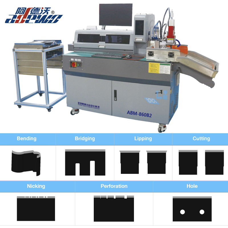 Συσκευασία φυσαλίδων Bohlerstrip Steel Rule Auto Bending Machine