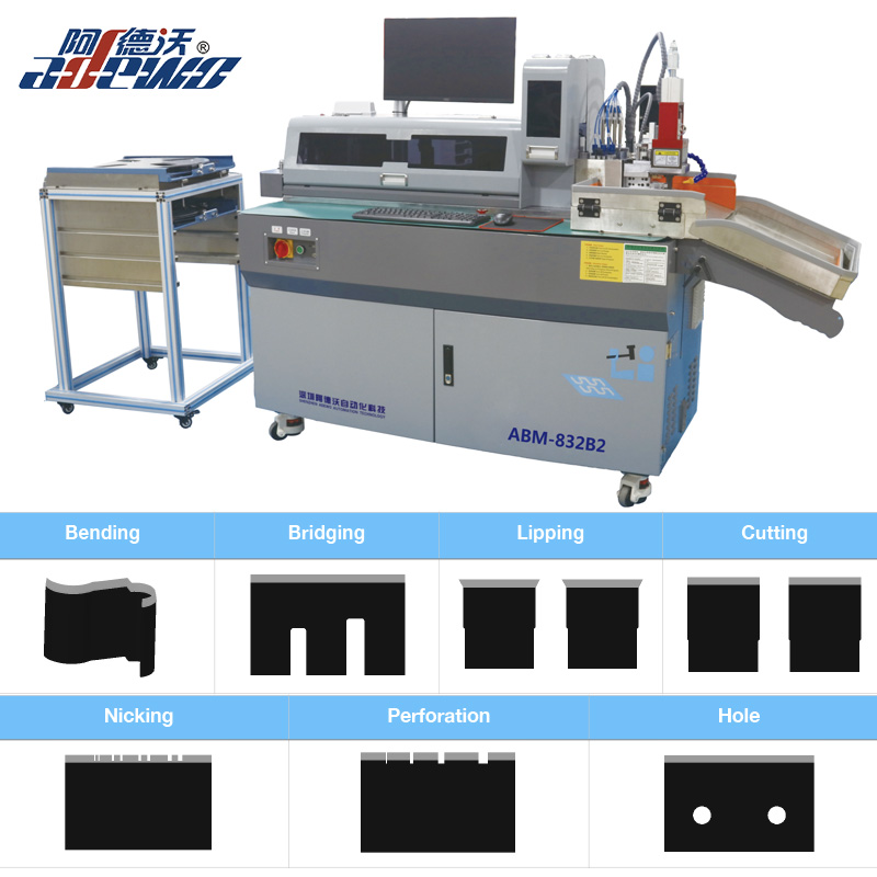 Μηχάνημα Auto Bender Rule Steel Rule με Nicking